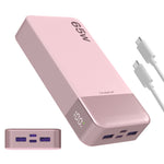 Load image into Gallery viewer, Portable Power Bank 20000mAh, JUOVI 65W Portable Charger, Battery Pack Fast Charging, PD3.0 QC4.0 External Mobile Battery Pack with LED Display for iPhone 16 15, Galaxy, Tablet, Switch, etc.