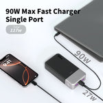 Load image into Gallery viewer, Portable Power Bank 20000mAh, JUOVI 90W Portable Charger, Battery Pack Fast Charging, PD3.0 QC4.0 External Mobile Battery Pack with LED Display for iPhone 16 15, Galaxy, Tablet, Switch, etc.