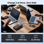 Load image into Gallery viewer, JUOVI 187W Laptop Power Bank 25000mAh Portable Charger with Detachable USB-C Cable