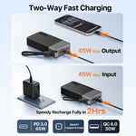 Load image into Gallery viewer, JUOVI Portable Charger 45W 20000mAh Power Bank for iPhone and Samsung Fasting Charging Power Bank with PD 3.0 & QC 4.0 for Samsung S26/25/24 iPhone 17/16/15/14/13 Series