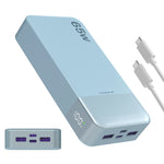 Load image into Gallery viewer, Portable Power Bank 20000mAh, JUOVI 65W Portable Charger, Battery Pack Fast Charging, PD3.0 QC4.0 External Mobile Battery Pack with LED Display for iPhone 16 15, Galaxy, Tablet, Switch, etc.