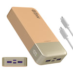 Load image into Gallery viewer, Portable Power Bank 20000mAh, JUOVI 65W Portable Charger, Battery Pack Fast Charging, PD3.0 QC4.0 External Mobile Battery Pack with LED Display for iPhone 16 15, Galaxy, Tablet, Switch, etc.